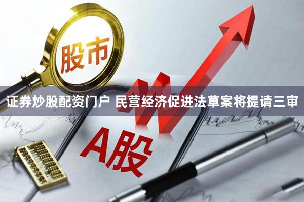 证券炒股配资门户 民营经济促进法草案将提请三审
